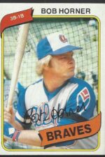 1980 Topps #108 Bob Horner