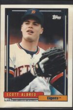 #198 Scott Aldred 1992 Topps