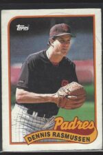 #032 Dennis Rasmussen 1989 Topps
