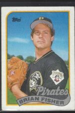 #423 Brian Fisher 1989 Topps