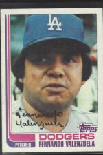 1982 Topps #510 Fernando Valenzuela