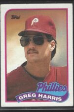 #627 Greg Harris 1989 Topps