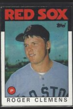 #661 Roger Clemens 1986 Topps