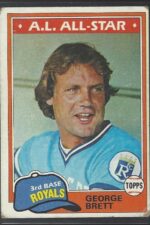 1981 Topps #700 George Brett A.L. All-Star