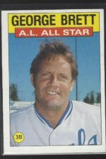#714 George Brett 1986 Topps [All-Star]