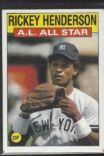 #716 Rickey Henderson 1986 Topps