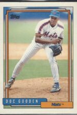 #725 Dwight “Doc” Gooden 1992 Topps