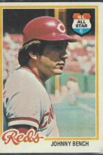 1978 Topps #700 Johnny Bench