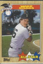 #608 Wade Boggs 1987 Topps