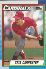 #443 Cris Carpenter 1990 Topps