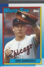#717 Ron Karkovice 1990 Topps