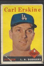 1958 Topps #258 Carl Erskine